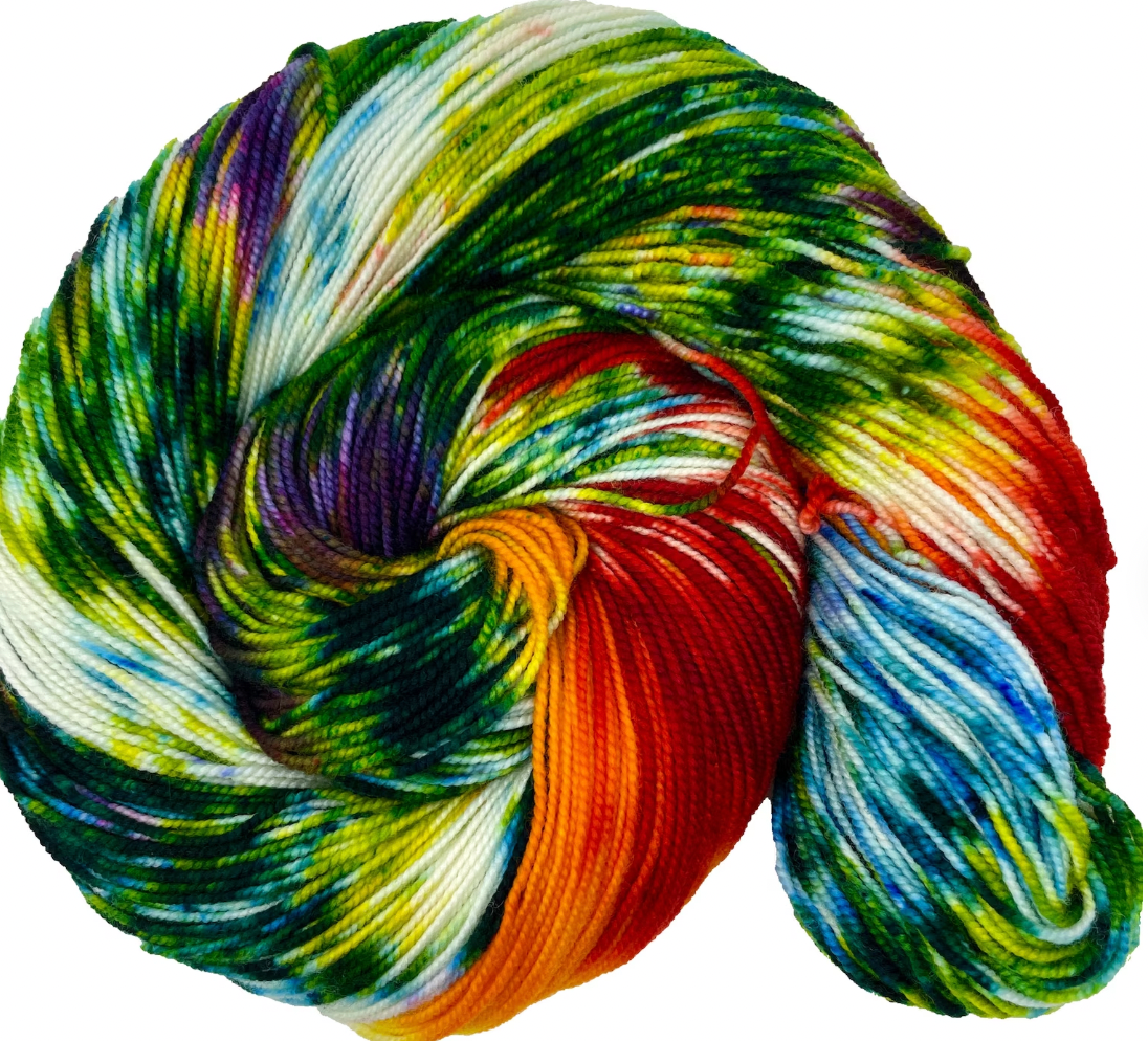 Knitted Wit Bulky Yarn