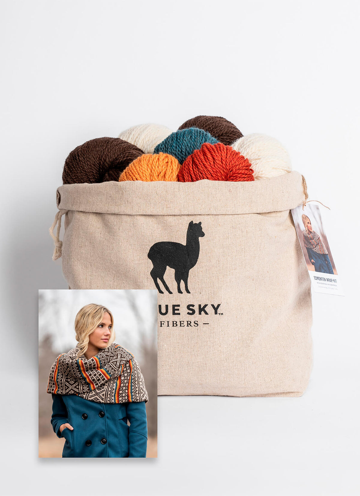 Blue Sky Fibers EDMONTON WRAP KIT