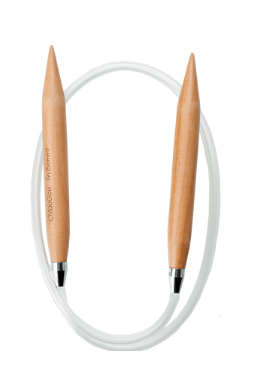 ChiaoGoo Wood Circular Needles 24" Size 50
