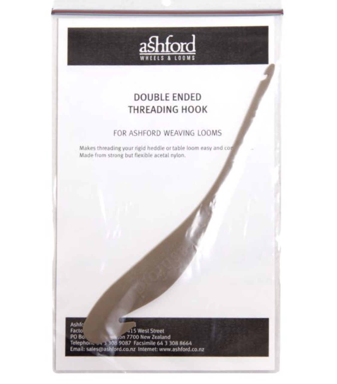 Ashford Double Ended Threading Hook