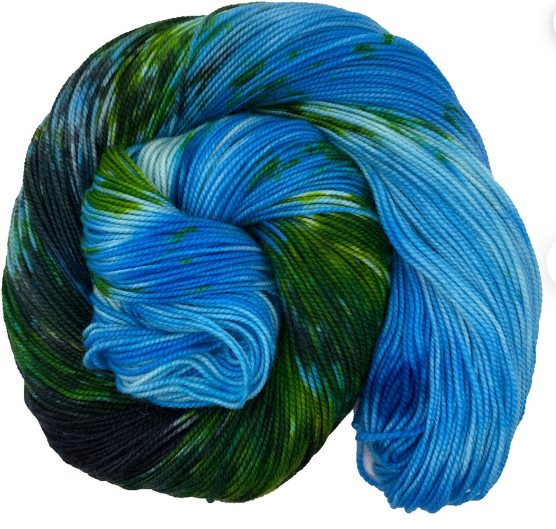 Knitted Wit Sock Yarn