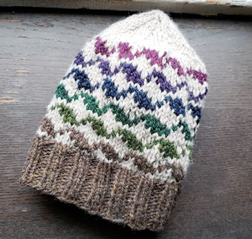 Road to Dutchess County Hat Kit - Winter Colors